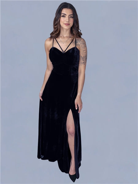 Collectif velvet maxi dress best sale